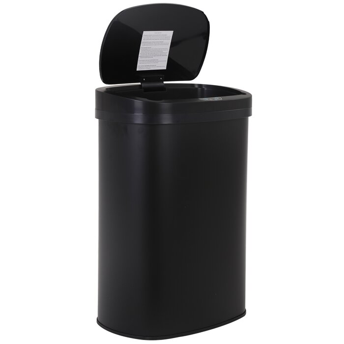 FDW 13 Gallons Steel Motion Sensor Trash Can & Reviews Wayfair